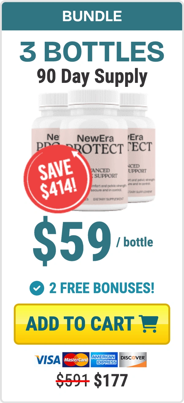 NewEra Protect three bottles order